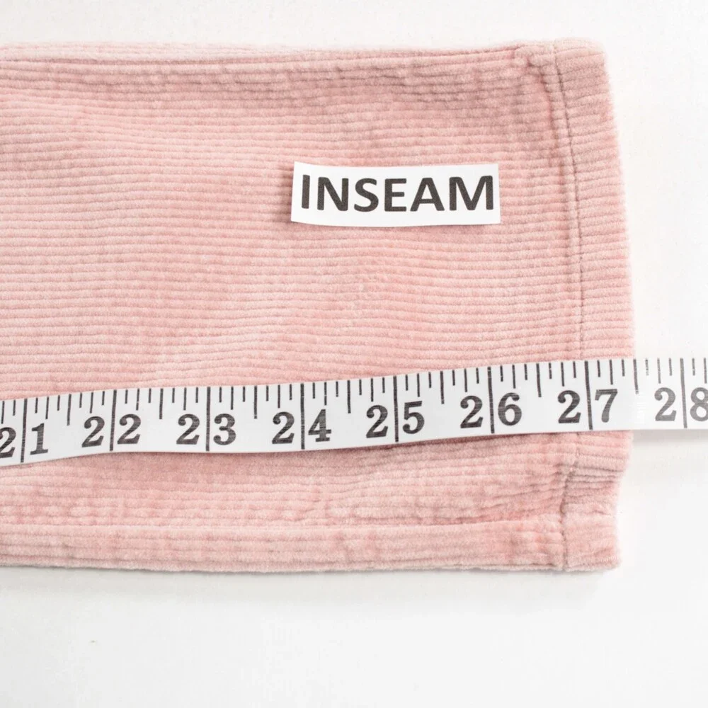 Paige NWT Jeans Size 25 US Hoxton Slim Solid Pink Cotton Blend - Picture 10 of 11